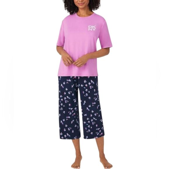 NEW dkny pajama matching set super soft size XL - Picture 1 of 7
